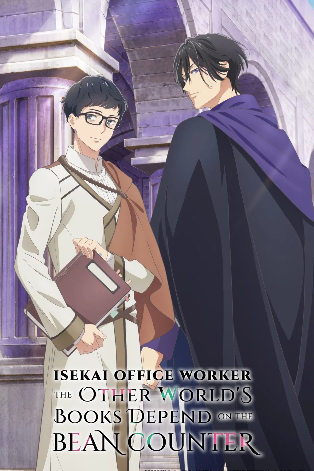دانلود انیمه Isekai Office Worker: The Other World's Books Depend on the Bean Counter