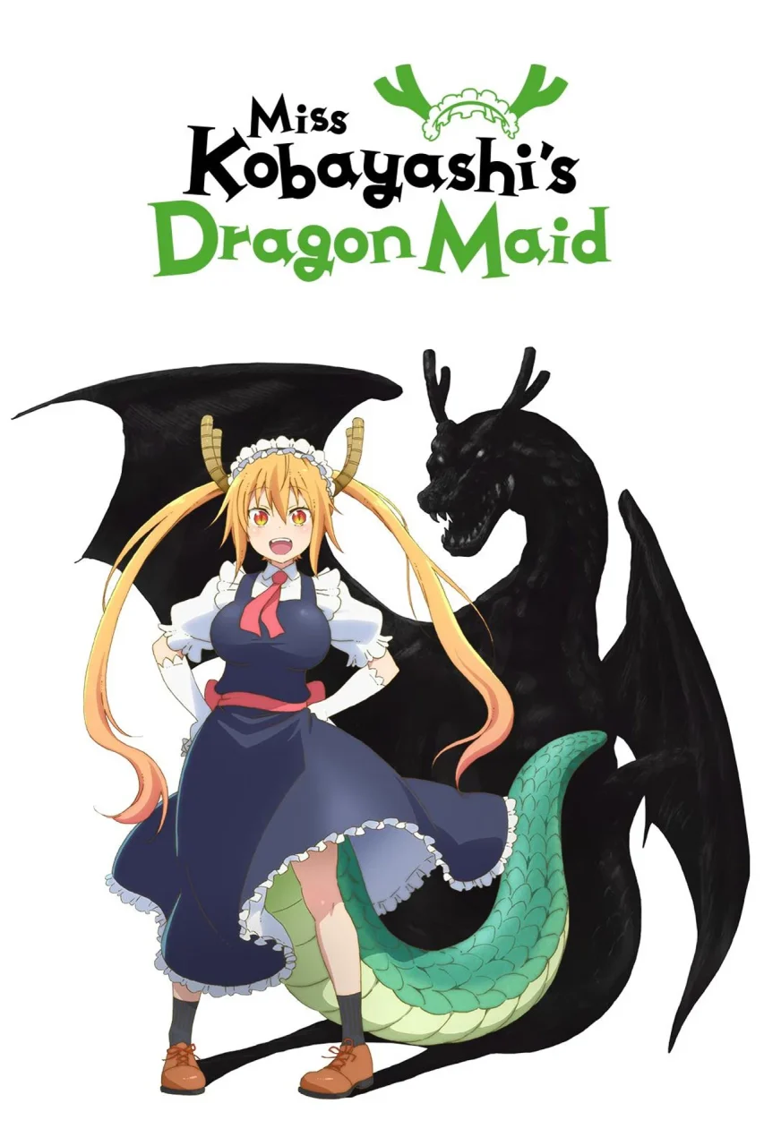 دانلود انیمه Miss Kobayashi's Dragon Maid: A Lonely Dragon Wants to Be Loved